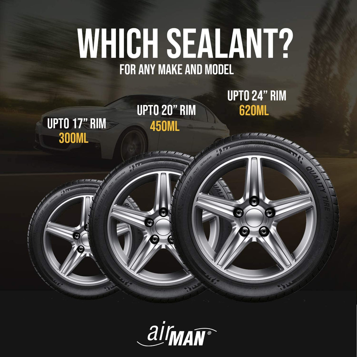 450ml UniBottle Tyre Sealant