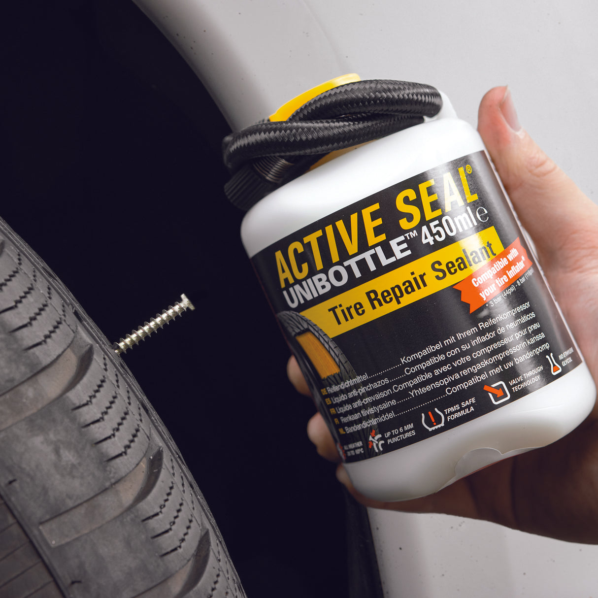 450ml UniBottle Tyre Sealant