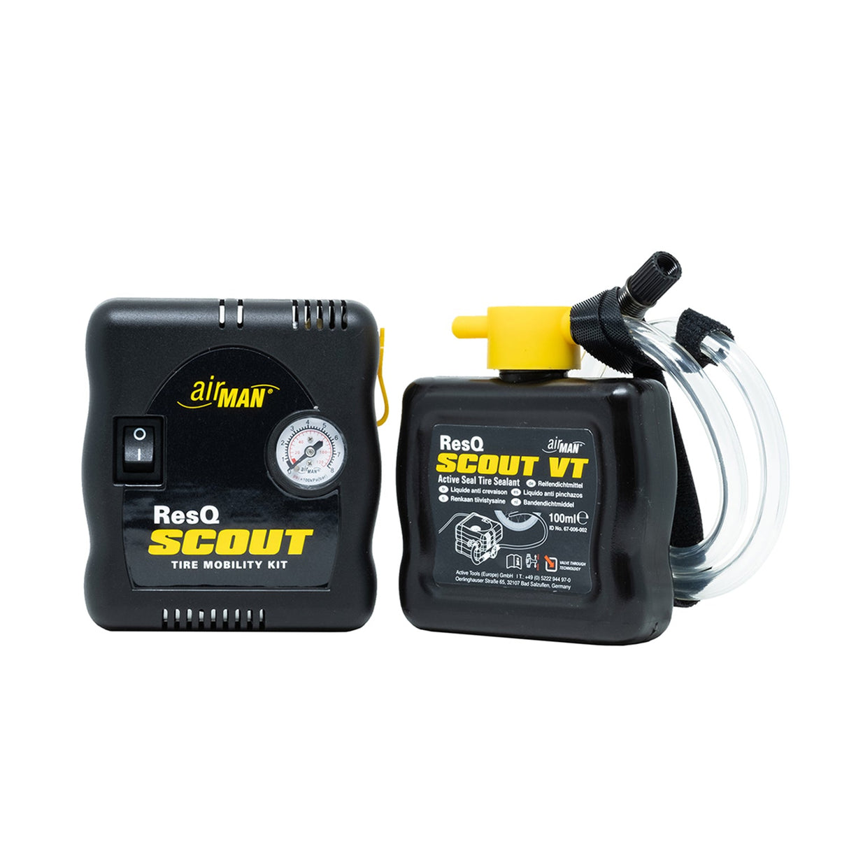 ResQ Scout Tyre Repair Kit + 100ml Scout Tyre Sealant