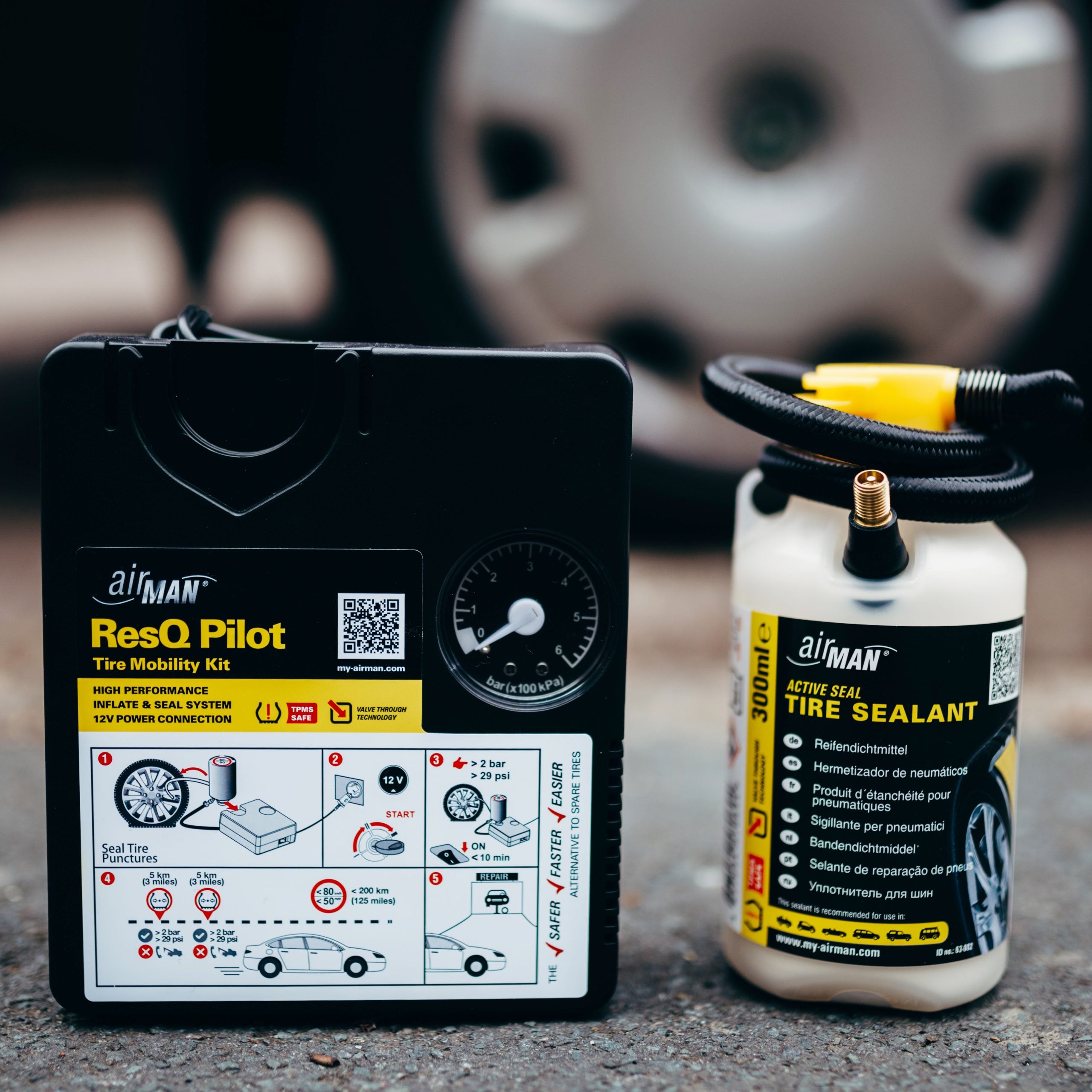 ResQ Pilot Tyre Repair Kit – AirMan