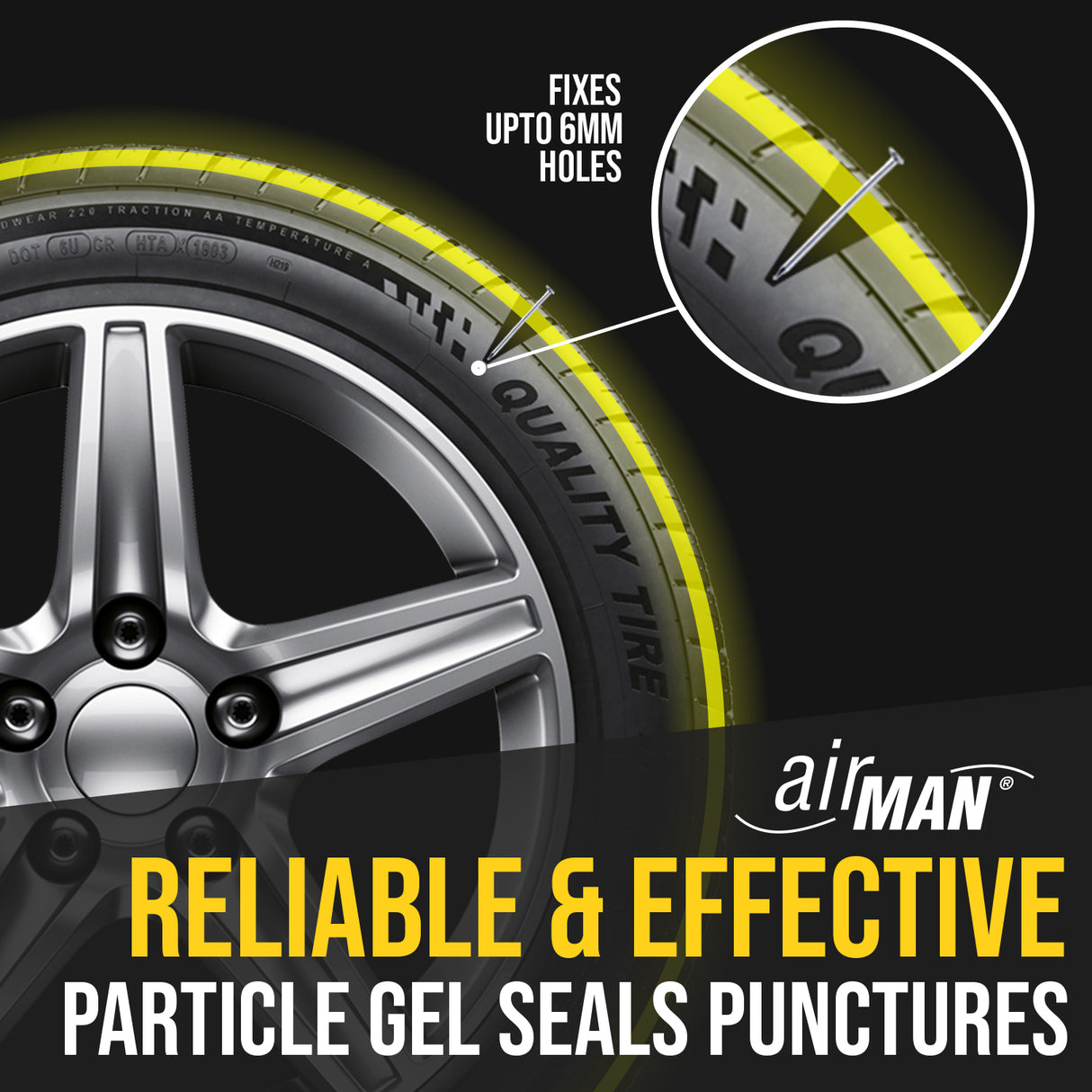 450ml UniBottle Tyre Sealant